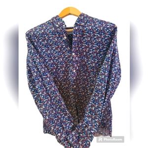 Hawker Rye long sleeve shirt, floral print